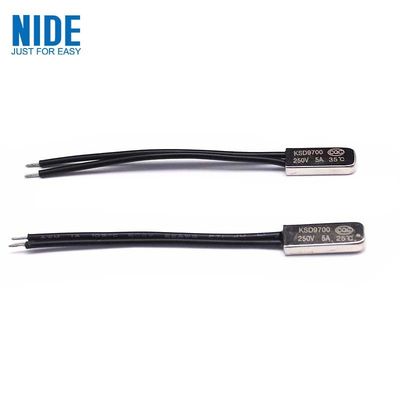 KSD9700 तापमान नियंत्रण स्विच थर्मल प्रोटेक्टर मेटल शेल 5A250V