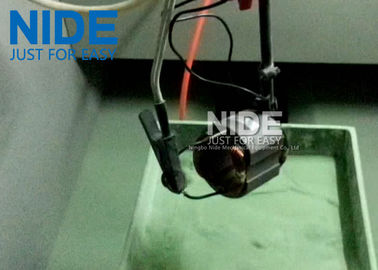2 डंडे स्टेपिंग मोटर स्टेटर स्लॉट पाउडर कोटिंग और रीसाइक्लिंग मशीन