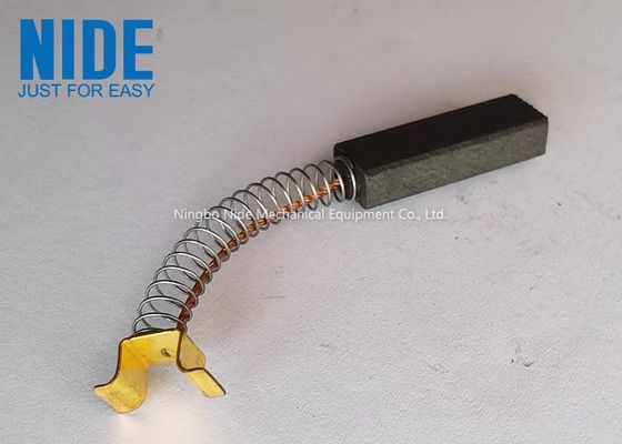 वैक्यूम क्लीनर इलेक्ट्रिक मोटर स्पेयर पार्ट्स स्प्रिंग कार्बन ब्रश 4 * 10 * 18 मिमी
